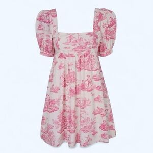 Laura Ashley X Urban Outfitters Penelope Cherub Babydoll Dress